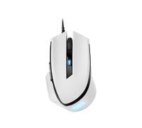Sharkoon mouse gaming shark-force2-wh, 4200 dpi, usb, 1.8mt, bianco
