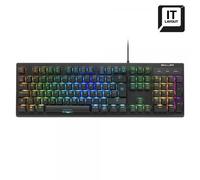 SHARKOON TASTIERA GAMING MECCANICA SKILLER MECH SGK30, SWITCH BLUE, LAYOUT ITA, RGB PERSONALIZZABILE