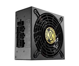 SHARKOON SilentStorm SFX 500 Gold Voeding intern SFX12VSFXL12V 80 PLUS Gold 100240 Volt wisselstroom V 500 Watt actieve PFC 4044951016419