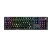 SHARK SGK20BROWN - Tastiera da gioco, USB, RGB, Huano Brown, DE