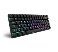 Sharkoon Skiller SGK50 S3 PBT Nero, RGB Gaming Keyboard, Gateron G PRO 3.0 Yellow, layout 75%