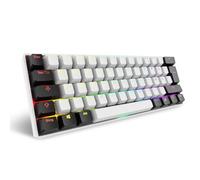 Sharkoon SKILLER SGK50 S4 Gen2 weiss DE-Layout Gateron Yellow 4044951041886