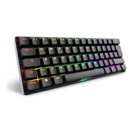 Sharkoon Skiller SGK50 S4 Gen2, nero, Gateron Yellow, 60% layout DE