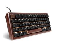 Sharkoon SKILLER SGK50 S4 Gen2 Wood PBT holz/black DE-Layout 4044951042784