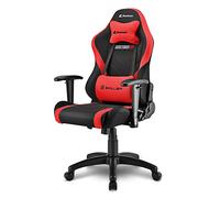Sedia da gamer Sharkoon Skiller SGS2 Jr. per gaming universale Seduta imbottita Nero, Rosso [4044951032327]
