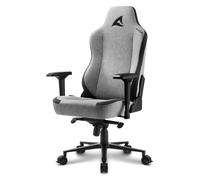 Sharkoon Skiller SGS40 Gaming / Office Sedia grigio (tessuto e treno, telaio in acciaio, braccioli 4D, schiuma a forma)