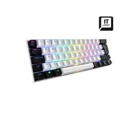 SHARKOON TASTIERA GAMING MECCANICA SGK50 S4 SWITCH KAILH RED, LAYOUT ITA, BIANCO