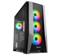 SHARKOON TG7M RGB Tower ATX House senza alimentazione 2x USB 30 microfono/copricapo ATX MicroATX Mini-ITX