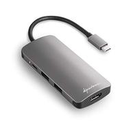 Sharkoon USB 30 Type C Multiport Adapter USB 32 Gen 1 31 Gen 1 Type-C 5000 Mbit/s Grigio USB 30 TYPE C MULTIPORT GREY -