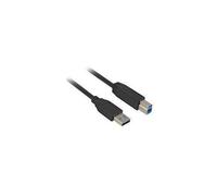 Sharkoon USB 3.0 USB-kabel 5m Sort NEW