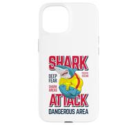 Sharks Graphic Tees - Wear Funny Shark Attack Graphic Design Custodia per iPhone 15