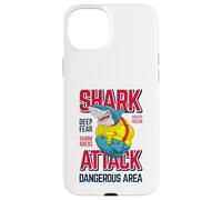 Sharks Graphic Tees - Wear Funny Shark Attack Graphic Design Custodia per iPhone 15 Plus
