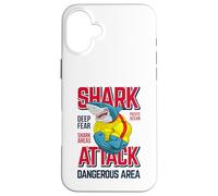 Sharks Graphic Tees - Wear Funny Shark Attack Graphic Design Custodia per iPhone 16 Plus
