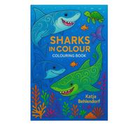 Sharks in Colour: An Underwater Adventure: Colouring Book about Sharks and more; 6x9 inches, 57 pages; Gift for Children; Gift for holidays, vacation, stress relief