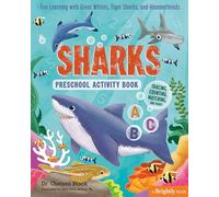 Sharks Preschool Activity Book: Fun Learning With Great Whites, Tiger Sharks, and Hammerheads