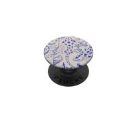 Sharks Turtles Shells Seaweed Blue PopSockets PopGrip Adesivo