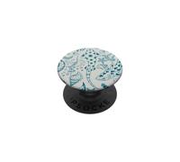 Sharks Turtles Shells Seaweed Green PopSockets PopGrip Adesivo