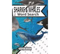 Sharks & Whales Word Search Puzzle Book: Easy to Read Print, 55 Word Search Puzzles, Great for Teens, Adults, and Seniors