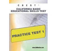 Sharon A Wynne CBEST CA Basic Educational Skills Test Practice Test (Tascabile)