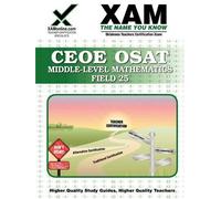 Sharon A Wynne Ceoe Osat Middle-Level Intermediate Mathematics Field (Tascabile)