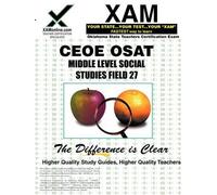Sharon A Wynne Ceoe Osat Middle Level Social Studies Field 27 Teache (Tascabile)