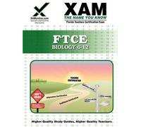 Sharon A Wynne FTCE Biology 6-12 Teacher Certification Test Prep St (Tascabile)