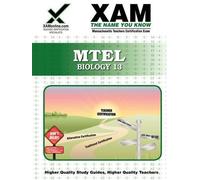 Sharon A Wynne MTEL Biology 13 Teacher Certification Test Prep Study (Tascabile)