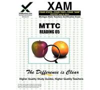Sharon A Wynne Mttc Reading 05 Teacher Certification Test Prep Study (Tascabile)