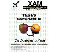 Sharon A Wynne TExES Reading Specialist 151 Teacher Certification Te (Tascabile)