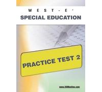 Sharon A Wynne West-E Special Education Practice Test 2 (Tascabile) West-E
