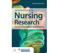 Sharon Cannon C Introduction to Nursing Research: Incorporating Evid (Tascabile)