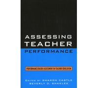 Sharon Castle Assessing Teacher Performance (Copertina rigida)