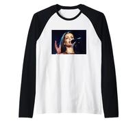 Sharon Corr cantando I Corrs Live in Blue Era 2001 Maglia con Maniche Raglan