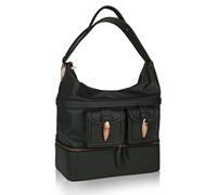 Sharon Gioe Di Toscana Borsa A Secchiello In Pelle Grande Nera