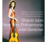 Sharon Isbin, Jose Serebrier & New York Philharmonic Orchestra - Rodrigo, Villa-Lobos & Ponce : Guitar Concertos