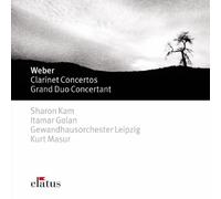 Sharon Kam, Kurt Masur & Gewandhausorchester Leipzig - Weber : Clarinet Concertos Nos 1, 2 & Grand Duo Concertant - Elatus