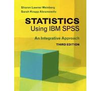 Sharon Lawner Weinberg Sarah Knapp Abramowi Statistics Using IBM SP (Tascabile)
