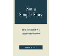 Sharon M. Green Not a Simple Story (Tascabile)