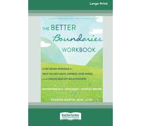 Sharon Martin The Better Boundaries Workbook (Tascabile)