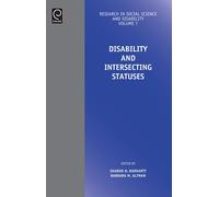 Sharon N. Barnartt Disability and Intersecting Statuses (Copertina rigida)