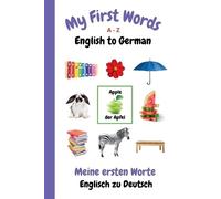 Sharon Purtill My First Words A - Z English to German (Tascabile)