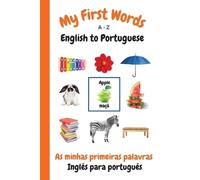 Sharon Purtill My First Words A - Z English to Portuguese (Tascabile)
