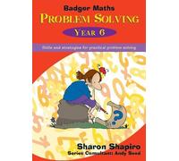 Sharon Shapiro Badger Maths Problem Solving (Anello, filo)