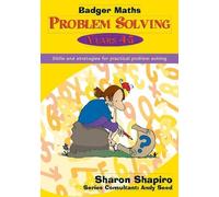 Sharon Shapiro Badger Maths Problem Solving (Anello, filo)