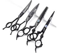 Sharonds 440C - Forbici da parrucchiere professionali, per parrucchiere (6 pulgadas - 4pc)