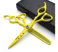 SHARONDS 6 pollici set di tagliacapelli, tagliacapelli, forbici sottili adatte per parrucchieri e uso domestico (6 pollici -2pc-B)