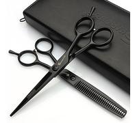 Sharonds 6Inch Parrucchiere Forbici Hairstyle Studio Salon Forbici High-End Parrucchiere Styling Forbici Made Slim Design (6 pollici, 2 pezzi-E)