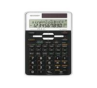 Sharp EL506TSBWH calcolatrice Tasca Calcolatrice scientifica Nero, Bianco