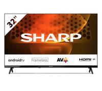 Sharp 32FH6EA 32 LED Smart TV Frameless HD Ready Android 11 DVB T2/S2 Wi Fi