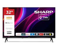 Sharp 32HE2345E - TiVo TV, 32" HD, FRAMELESS, 60Hz, HDR10, Sonido 2x8W, HDMIx3,USBx2, Colore nero